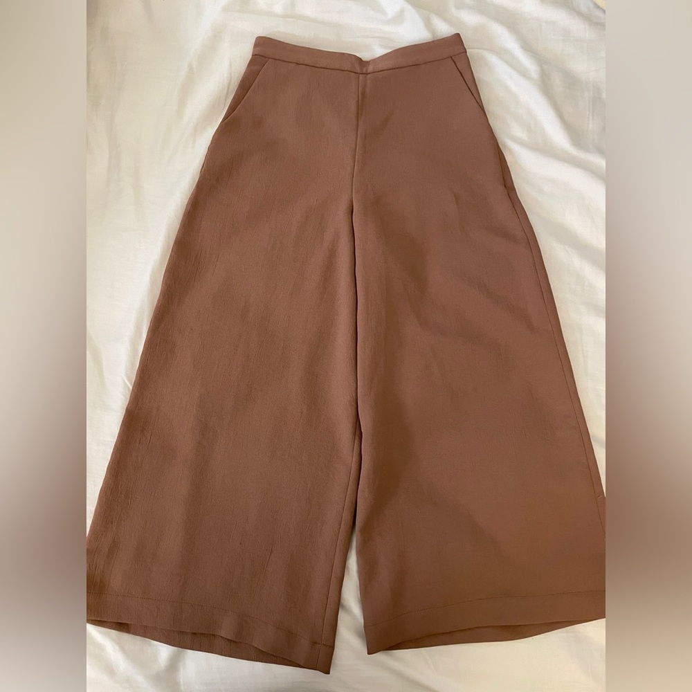 Wilfred Brown Wide Leg Pants